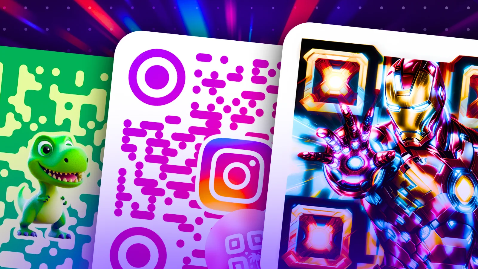 Custom AI generated QR code designs